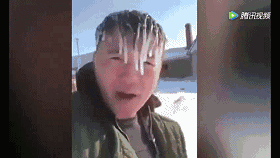 再和大家分享一个视频 看看北方的冬天到底有多冷 果然 世界上最遥远