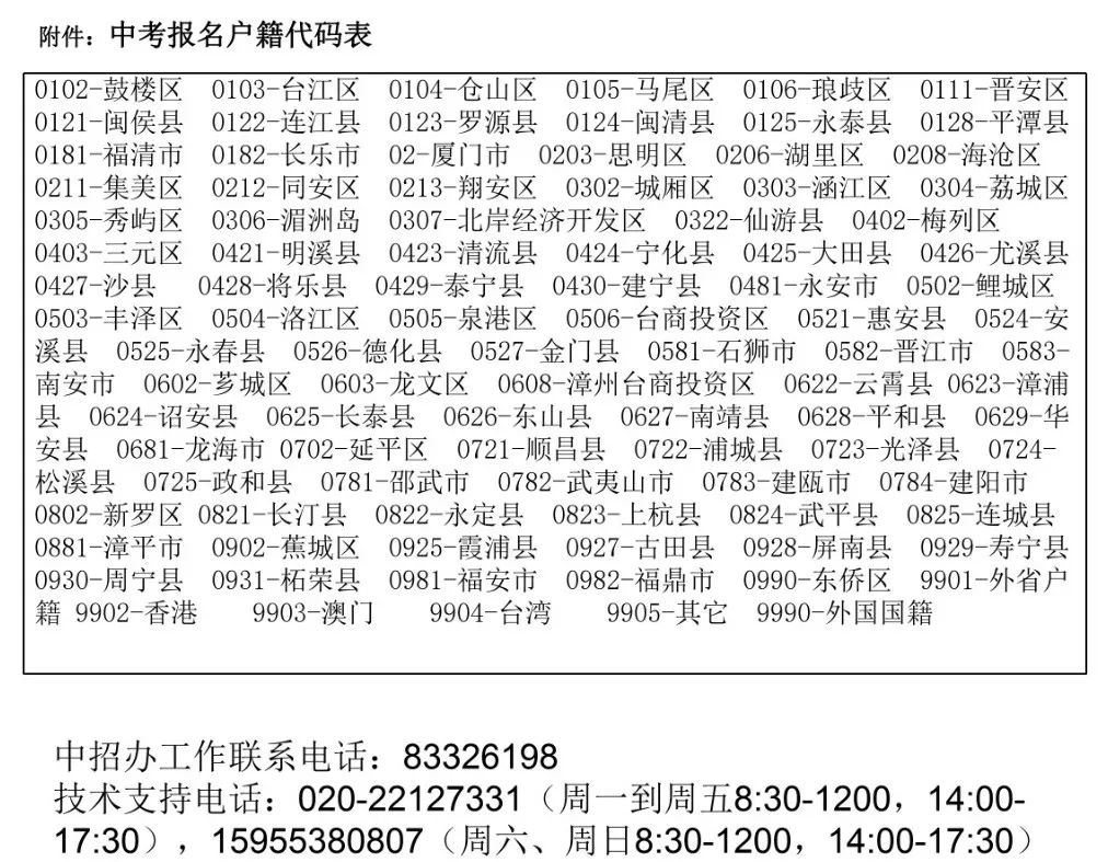 明起，福州中考网上报名开始！注意事项有......（最新发布）