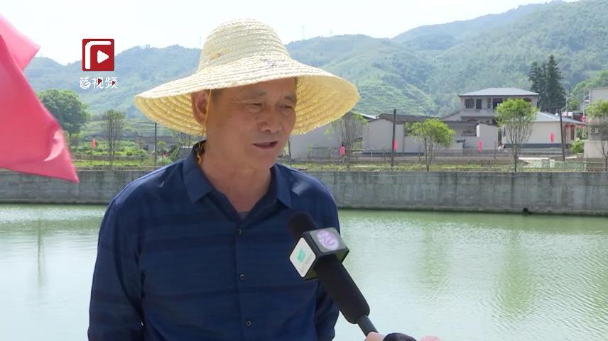 罗源县中房镇下湖村村民 胡致柏 提升村容村貌,大家除除草,出来一天