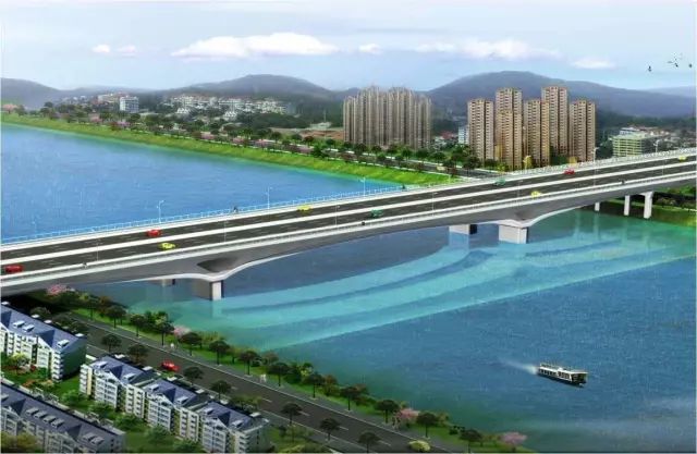 洪山桥效果图 为保证公交线路正常运营
